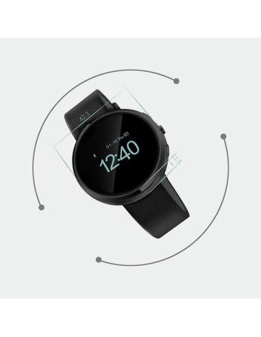 Smartwatch reloj de pulsera ora sphera black 2 correas intercambiables bluetooth manos libres, mensa OSW001-SK kiwiku.com