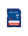 Sandisk - tarjeta de memoria flash - 4 gb - class 4 - sdhc