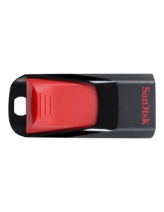 SanDisk Cruzer Edge - Unidad flash USB - 64 GB - USB 2.0 - negro, rojo SDCZ51-064G-B35 kiwiku.com