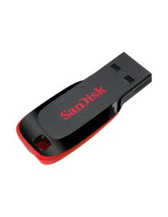 SanDisk Cruzer Blade - Unidad flash USB - 64 GB - USB 2.0 - negro, rojo SDCZ50-064G-B35 kiwiku.com 2