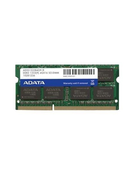 ADATA Premier Series - DDR3 - 2 GB - DIMM SO de 204 patillas - 1333 MHz / PC3-10600 - CL9 - 1.5 V AD3S1333C2G9-R kiwiku.com