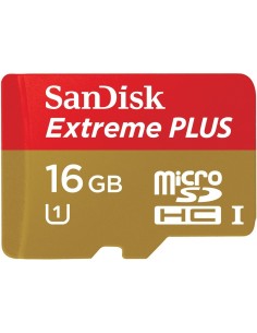 Sandisk SDSDQX-U46A Extreme Plus - Tarjeta microSD de 16 GB (Class 10 UHS-I) SDSDQX-016G-U46A kiwiku.com