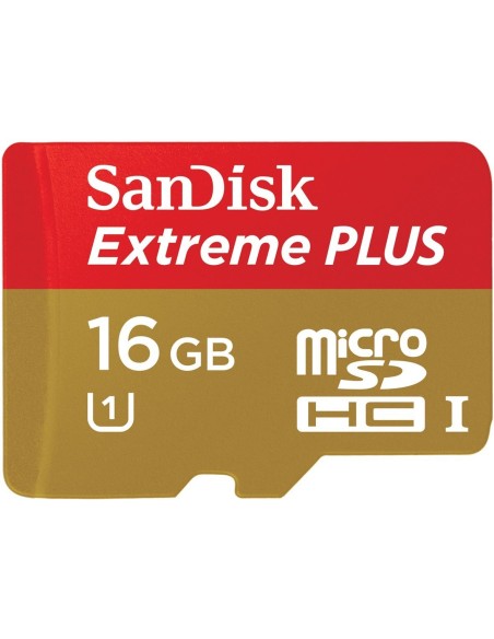Sandisk SDSDQX-U46A Extreme Plus - Tarjeta microSD de 16 GB (Class 10 UHS-I) SDSDQX-016G-U46A kiwiku.com