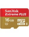 Sandisk sdsdqx-u46a extreme plus - tarjeta microsd de 16 gb (class 10 uhs-i)