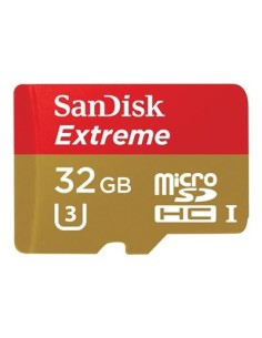 SanDisk Extreme - Tarjeta de memoria flash - 32 GB - UHS Class 1 / Class10 - microSDHC UHS-I SDSDQX-032G-U46A kiwiku.com