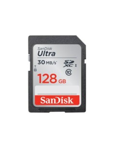 SanDisk Ultra - Tarjeta de memoria flash - 128 GB - Class 10 - SDXC UHS-I SDSDU-128G-U46 kiwiku.com