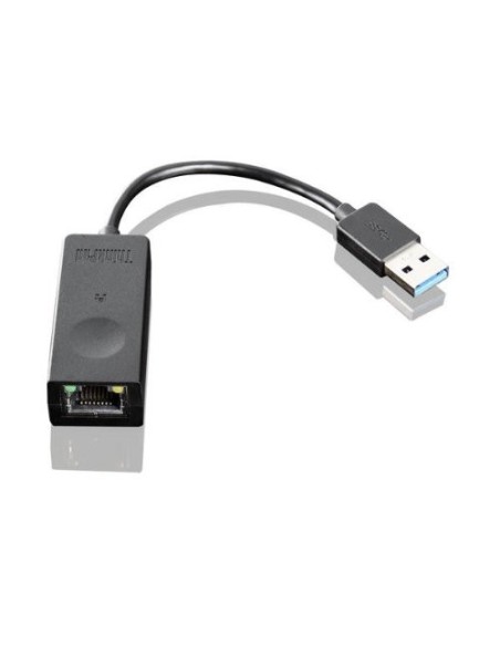 Lenoxo 4X90E51405 - Adaptador USB 3.0 a Ethernet (RJ-45, 1000 Mbit/s), negro 4X90E51405 kiwiku.com