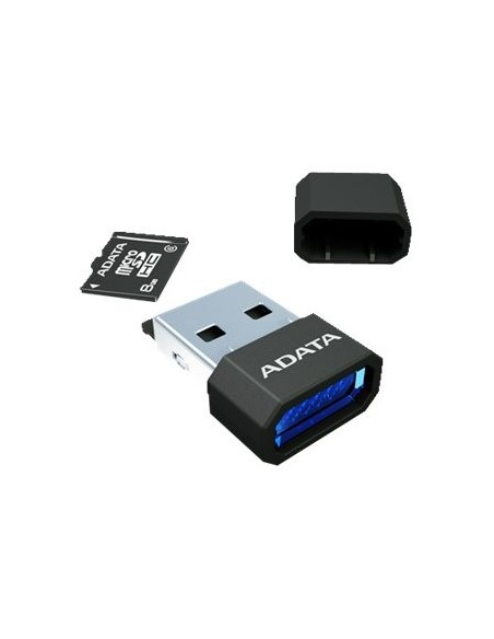 ADATA - Tarjeta de memoria flash - 64 GB - Class 10 - microSDXC UHS-I - micro Reader negro AUSDX64GUICL10-RM3BKBL kiwiku.com