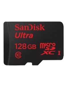 SanDisk Ultra - Tarjeta de memoria flash ( adaptador microSDXC a SD Incluido ) - 128 GB - Class 10 - SDSDQUAN-128G-G4A kiwiku.c