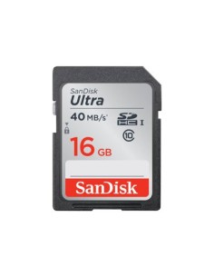 SanDisk Ultra - Tarjeta de memoria flash - 16 GB - UHS Class 1  Class10 - 266x SDSDUN-016G-G46 kiwiku.com