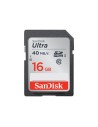 Sandisk ultra - tarjeta de memoria flash - 16 gb - uhs class 1  class10 - 266x - SDHC
