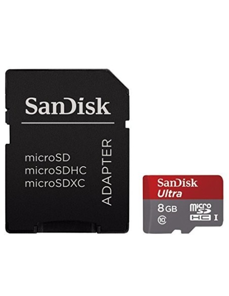 SanDisk Ultra Imaging - Tarjeta de memoria MicroSDXC de 8 GB  Class 10 SDSDQUIN-008G-G4 kiwiku.com