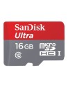 Sandisk ultra - tarjeta de memoria flash ( adaptador microsdhc a sd incluido ) - 16 gb - class 10 -