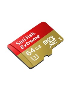 SanDisk Extreme - Tarjeta de memoria flash ( adaptador microSDXC a SD Incluido ) - 64 GB - UHS Class SDSDQXN-064G-G46A kiwiku.c 2