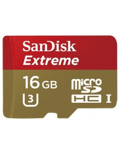 SanDisk Extreme - Tarjeta de memoria MicroSDXC de 16 GB 60MB/s Class 10 SDSDQXN-016G-G46A kiwiku.com