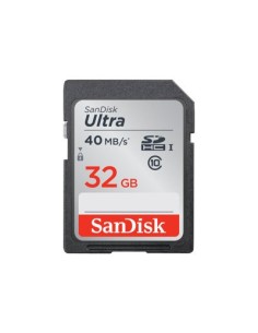 SanDisk Ultra - Tarjeta de memoria flash - 32 GB - UHS Class 1 / Class10 - 266x - SDHC UHS-I SDSDUN-032G-G46 kiwiku.com