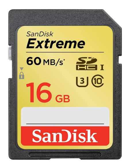Sandisk extreme sdhc card 16gb 2-pack 60mb/s class 10 SDSDXN2-016G-G46 kiwiku.com