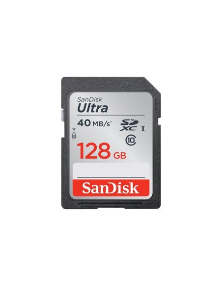 SanDisk Ultra - Tarjeta de memoria flash - 128 GB - UHS Class 1 / Class10 - 266x - SDXC UHS-I SDSDUN-128G-G46 kiwiku.com
