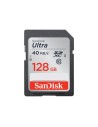Sandisk ultra - tarjeta de memoria flash - 128 gb - uhs class 1 / class10 - 266x - sdxc uhs-i