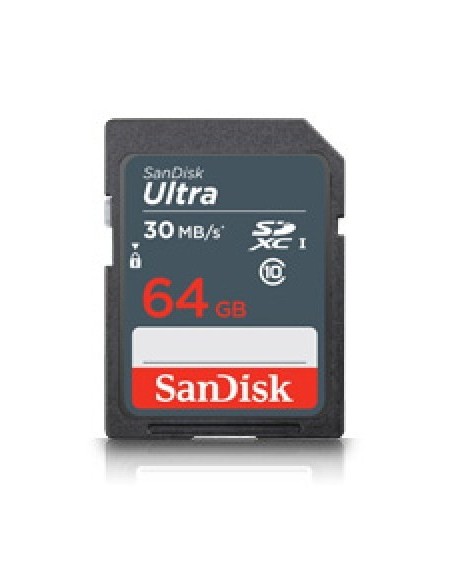 SanDisk Ultra - Tarjeta de memoria flash - 64 GB - Class 10 - SDXC UHS-I SDSDL-064G-G35 kiwiku.com