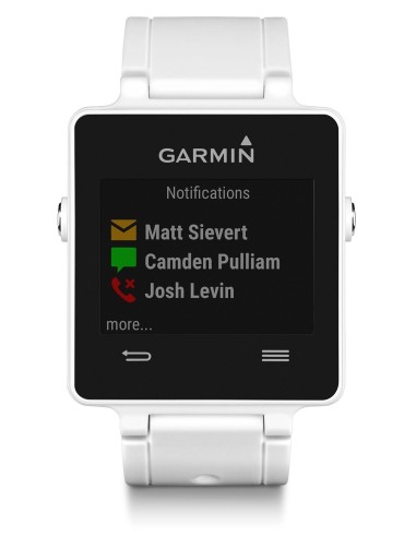 Garmin vívoactive - Smartwatch con GPS y pulsómetro, color blanco 010-01297-11 kiwiku.com