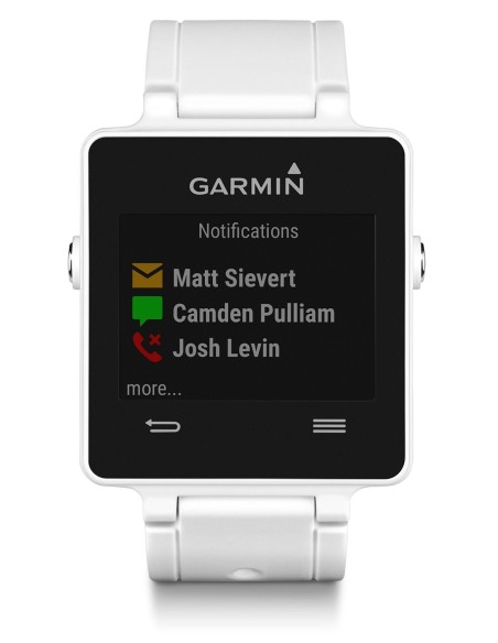 Garmin vívoactive - Smartwatch con GPS y pulsómetro, color blanco 010-01297-11 kiwiku.com