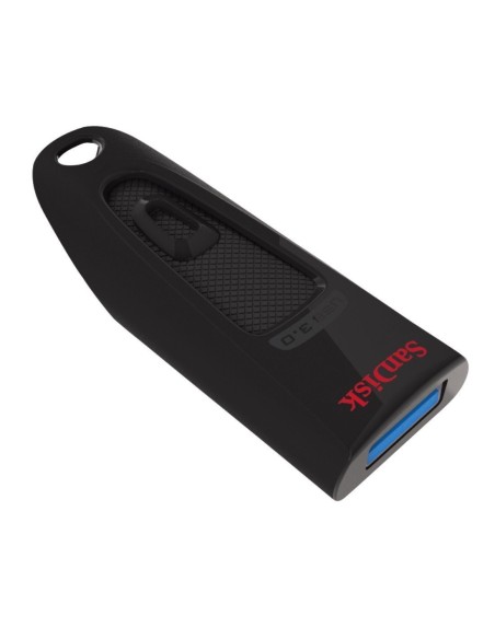 Memoria USB SanDisk Ultra 128 GB USB 3.0 Negro - Alta Velocidad y Seguridad  