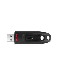 Memoria USB SanDisk Ultra 128 GB USB 3.0 Negro - Alta Velocidad y Seguridad   2