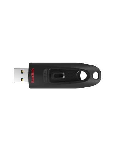 Memoria USB SanDisk Ultra 128 GB USB 3.0 Negro - Alta Velocidad y Seguridad  