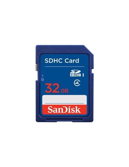 SanDisk Standard - Tarjeta de memoria flash - 32 GB - Class 4 - SDHC SDSDB-032G-B35 kiwiku.com
