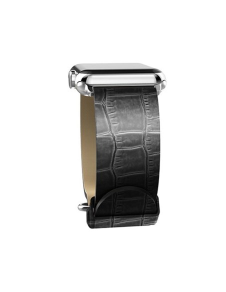 Correa Lux Band para Apple Watch (42 mm) - negro croc XD/439701 kiwiku.com