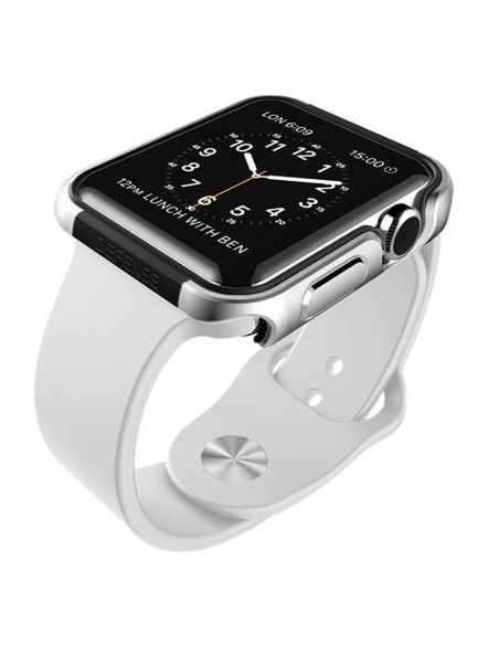 X-Doria Defense Edge Carcasa Apple Watch 38mm Plateado XD/437752 kiwiku.com
