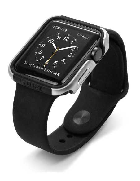 X-Doria Defense Edge Carcasa Apple Watch 38mm Plateado XD/437752 kiwiku.com