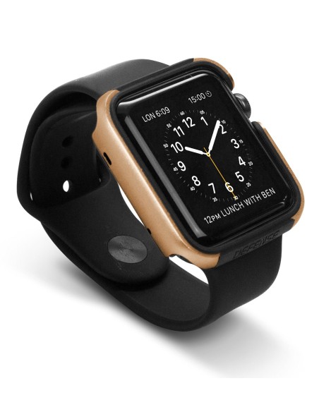 X-Doria Defense Edge Carcasa Apple Watch 42mm Oro XD/437714 kiwiku.com