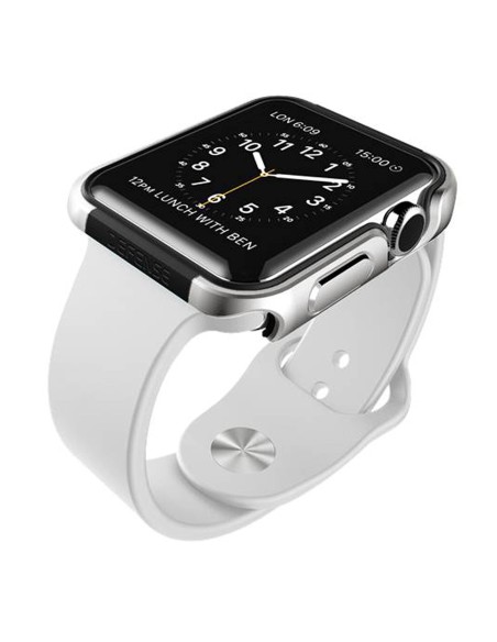 X-Doria Defense Edge Carcasa Apple Watch 42mm Plata XD/437707 kiwiku.com