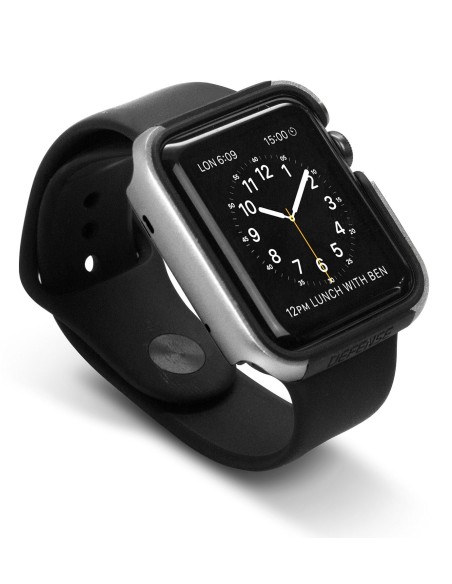 X-Doria Defense Edge Carcasa Apple Watch 42mm Plata XD/437707 kiwiku.com