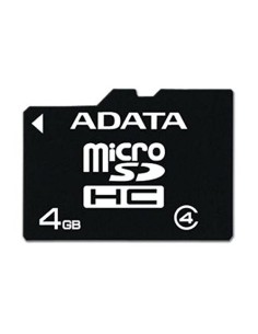 ADATA 4GB microSDHC - Tarjeta de memoria  AUSDH4GCL4-R kiwiku.com