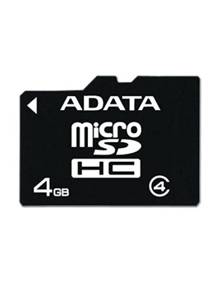 ADATA 4GB microSDHC - Tarjeta de memoria  AUSDH4GCL4-R kiwiku.com
