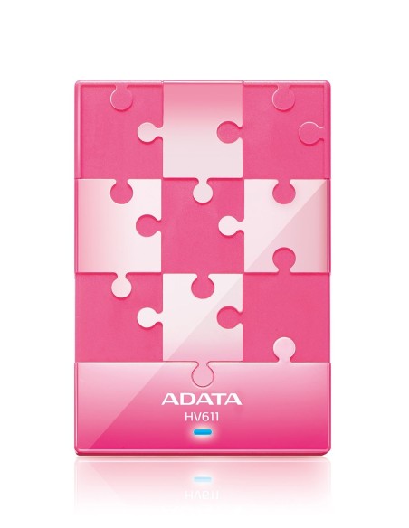 ADATA DashDrive Classic AHV611 - Disco duro - 1 TB - externo ( portátil ) - 2.5" - USB 3.0 - rosa AHV611-1TU3-CPK kiwiku.com