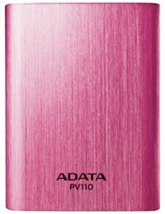 ADATA PV110 - Paquete de baterías externas Li-Ion 10400 mAh - rosa APV110-10400M-5V-CPK kiwiku.com