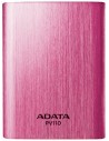 Adata pv110 - paquete de baterías externas li-ion 10400 mah - rosa