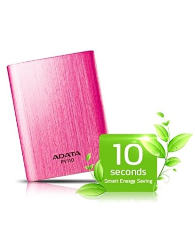 ADATA PV110 - Paquete de baterías externas Li-Ion 10400 mAh - rosa APV110-10400M-5V-CPK kiwiku.com