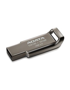 ADATA DashDrive UV131 - Unidad flash USB - 32 GB - USB 3.0 - gris cromado AUV131-32G-RGY kiwiku.com