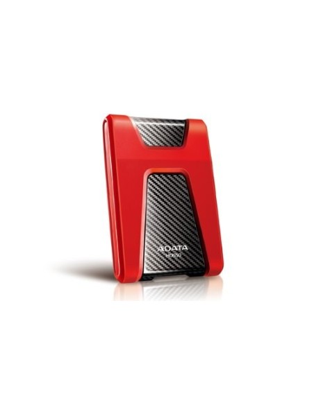 ADATA DashDrive Durable HD650 - Disco duro - 1 TB - externo ( portátil ) - 2.5" - USB 3.0 - rojo AHD650-1TU3-CRD kiwiku.com