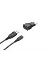 Adaptador red usb blackberry con cable de datos micro usb 1.2m negro