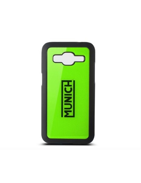 Carcasa fluor line munich para galaxy core prime verde BXMUCPC08 kiwiku.com