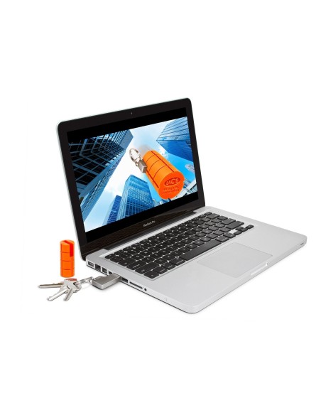 Lacie Rugged key 9000147 - Memoria USB de 32 GB, color naranja 9000147 kiwiku.com