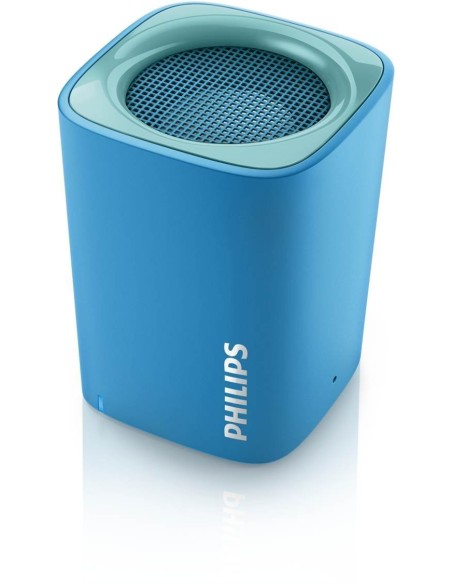Philips BT100 - Altavoz portátil Bluetooth, azul BT100A/00 kiwiku.com
