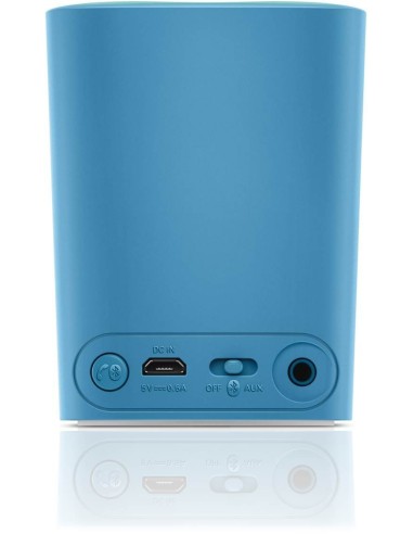 Philips BT100 - Altavoz portátil Bluetooth, azul BT100A/00 kiwiku.com