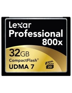 Lexar Professional 800x - Memoria Compact Flash de 32 GB LCF32GCRBEU800 kiwiku.com